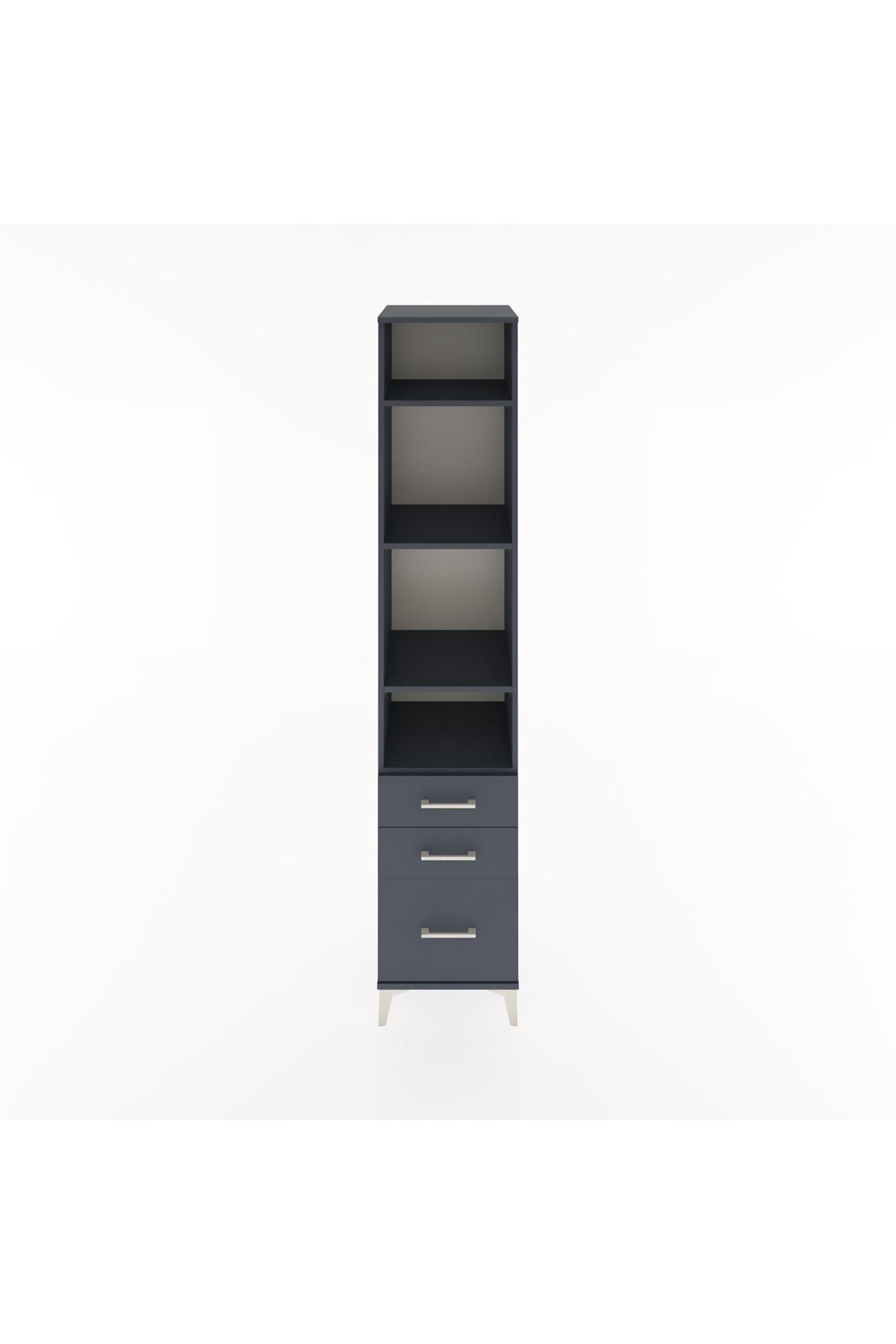 Hyperion Dolap 4 Raflı 3 Çekmeceli 44x44x221 - S61M035V5B