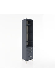 Hyperion Dolap 4 Raflı 3 Çekmeceli 44x44x221 - S61M035V5B