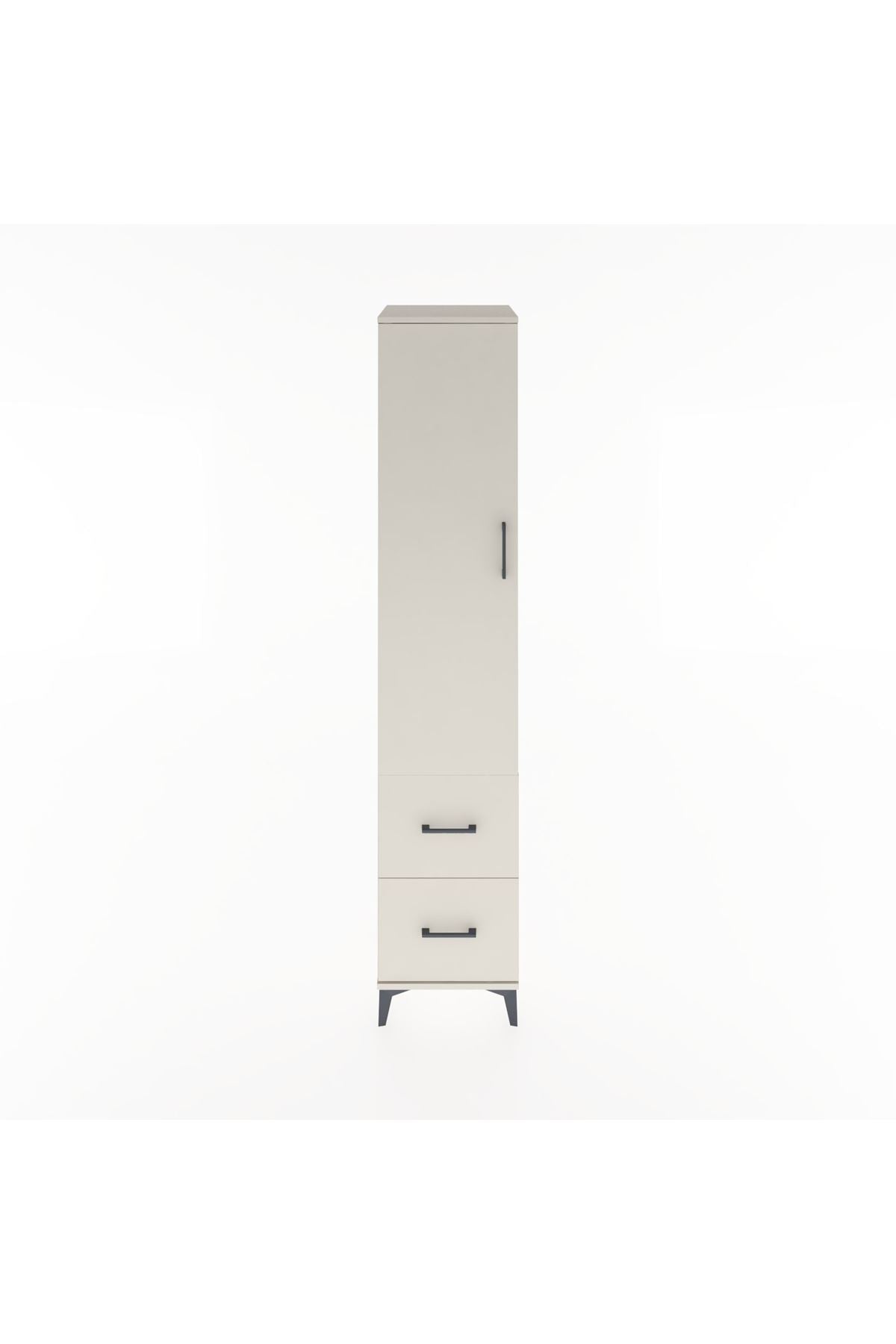 Hyperion Dolap 2 Raflı 2 Çekmeceli Tek Askılı 44x44x221 Aytaşı-Aytaşı