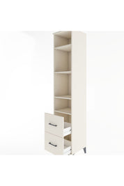 Hyperion Dolap 4 Raflı 2 Çekmeceli 44x44x221 - S61M038V1B