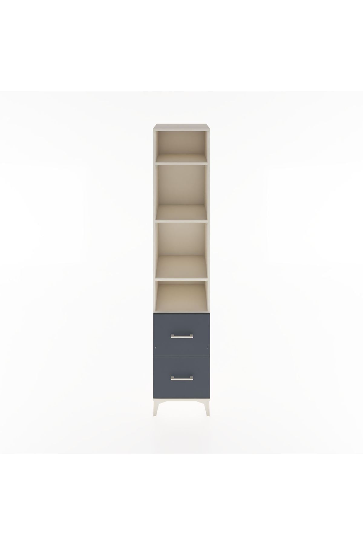 Hyperion Dolap 4 Raflı 2 Çekmeceli 44x44x221 - S61M038V2B