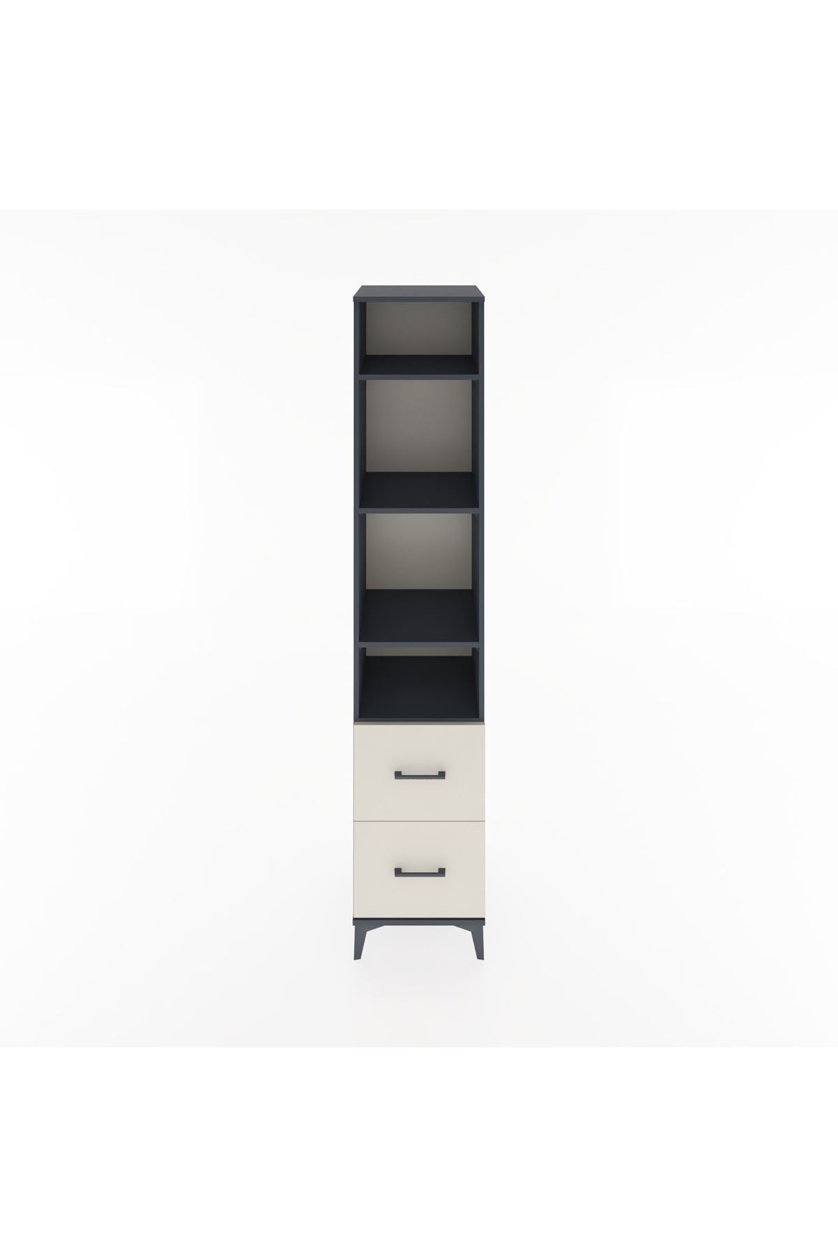 Hyperion Dolap 4 Raflı 2 Çekmeceli 44x44x221 - S61M038V4B