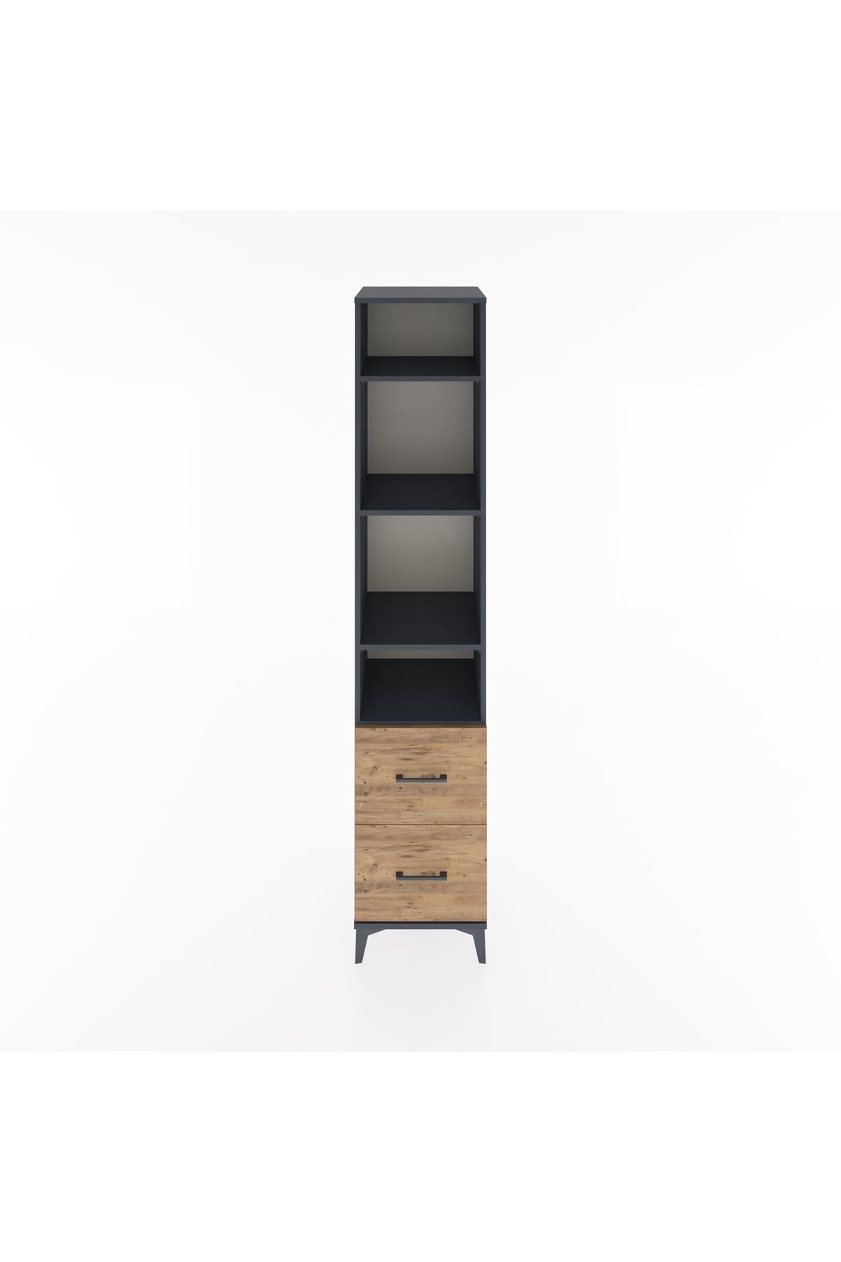 Hyperion Dolap 4 Raflı 2 Çekmeceli 44x44x221 - S61M038V6B