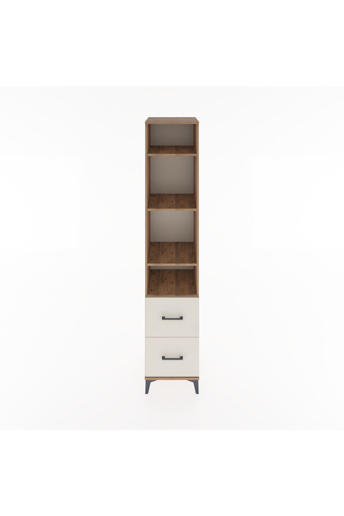 Hyperion Dolap 4 Raflı 2 Çekmeceli 44x44x221 - S61M038V7B