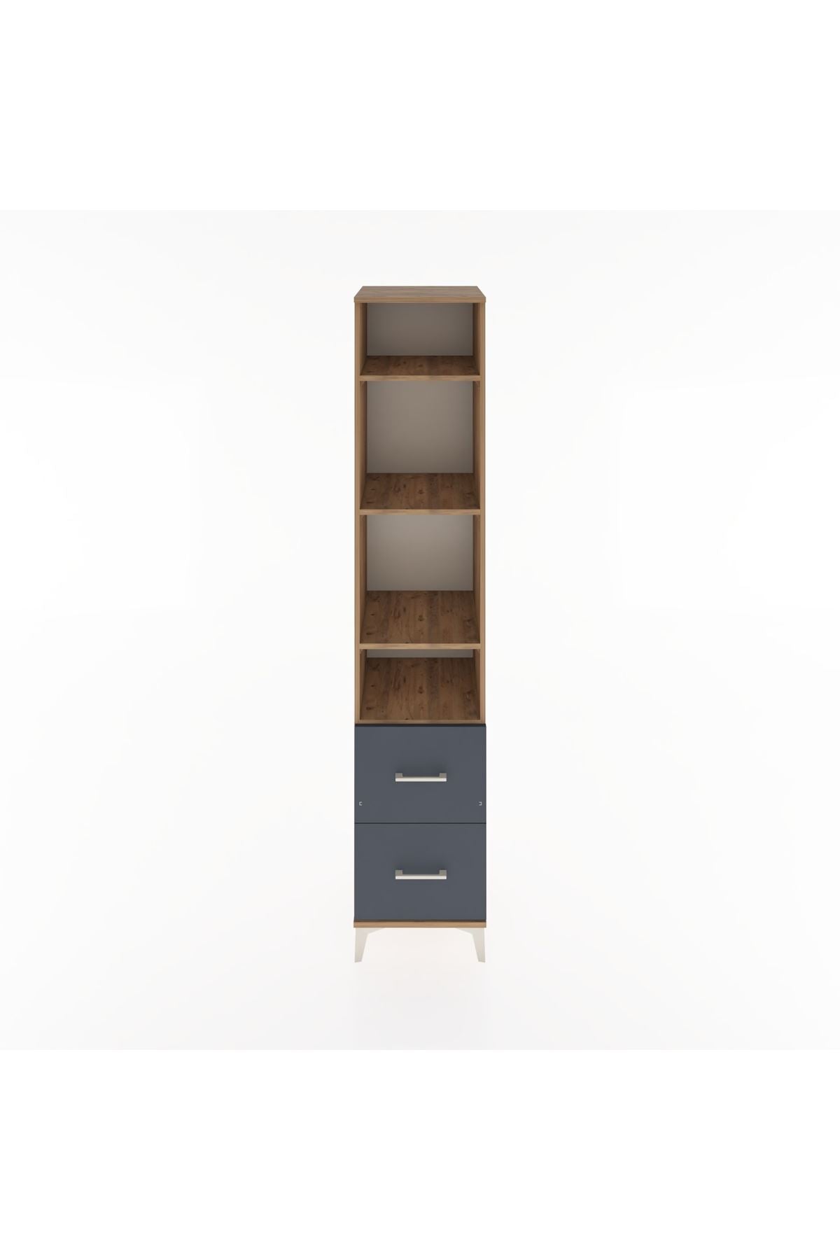 Hyperion Dolap 4 Raflı 2 Çekmeceli 44x44x221 - S61M038V8B