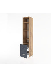 Hyperion Dolap 4 Raflı 2 Çekmeceli 44x44x221 - S61M038V8B