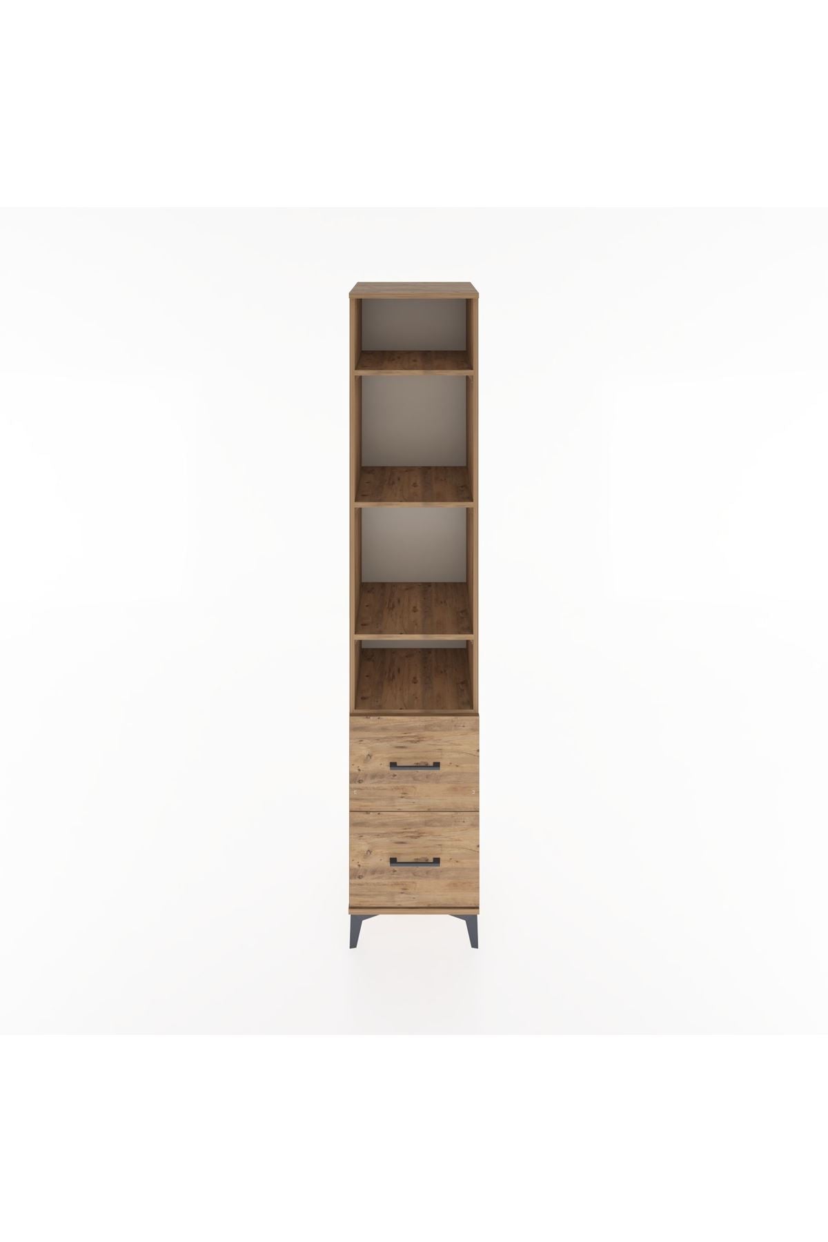 Hyperion Dolap 4 Raflı 2 Çekmeceli 44x44x221 - S61M038V9B