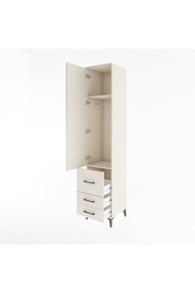 Hyperion Dolap 2 Raflı 3 Çekmeceli Tek Askılı 44x44x221 Aytaşı-Aytaşı