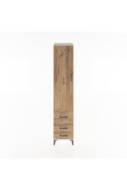 Hyperion Dolap 2 Raflı 3 Çekmeceli Tek Askılı 44x44x221 Aytaşı-Çam