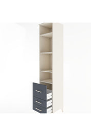 Hyperion Dolap 4 Raflı 3 Çekmeceli 44x44x221 - S61M041V2B
