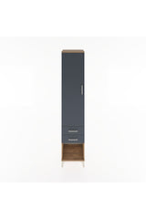 Hyperion Dolap 2 Raflı 2 Çekmeceli Tek Askılı 44x44x221