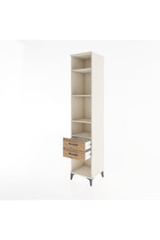 Hyperion Dolap 4 Raflı 2 Çekmeceli 44x44x221 - S61M044V3B