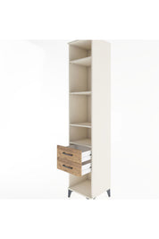 Hyperion Dolap 4 Raflı 2 Çekmeceli 44x44x221 - S61M044V3B