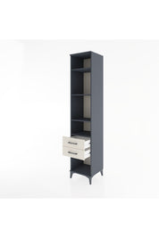 Hyperion Dolap 4 Raflı 2 Çekmeceli 44x44x221 - S61M044V4B