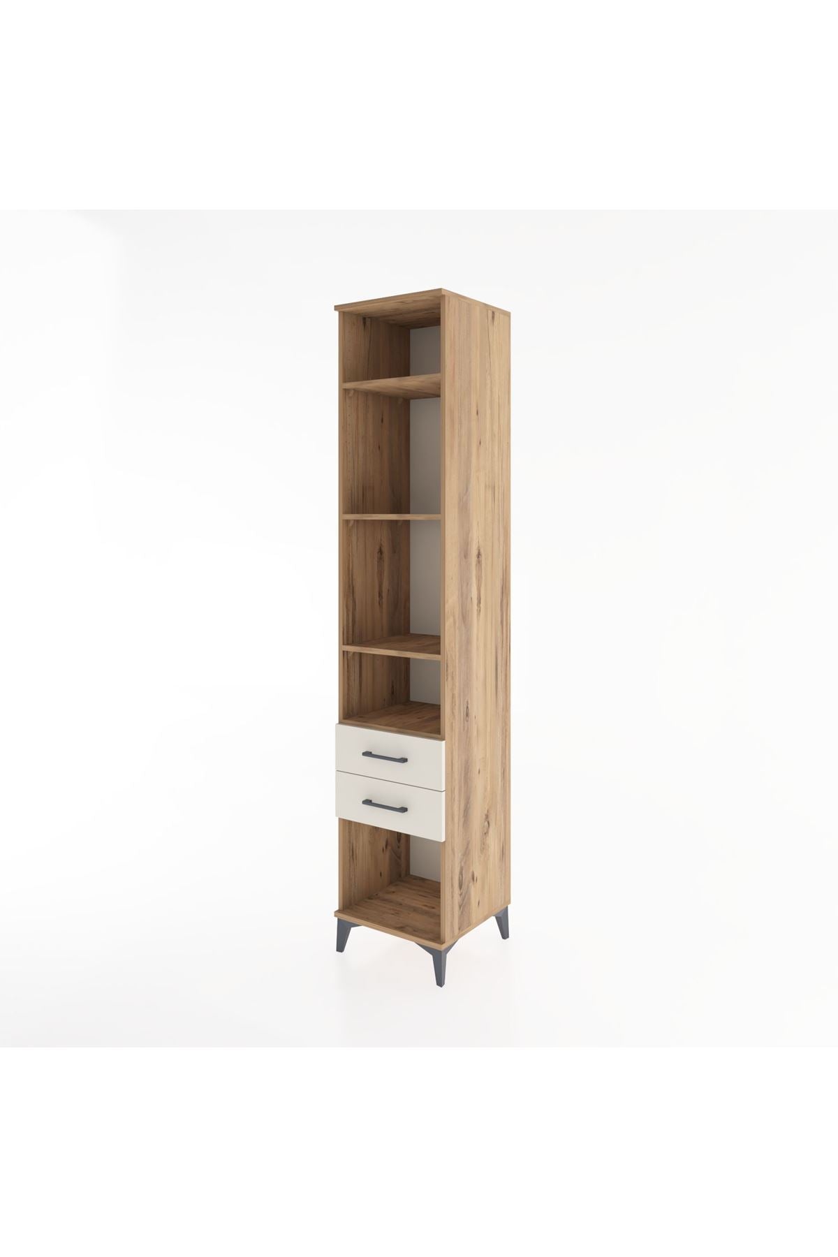Hyperion Dolap 4 Raflı 2 Çekmeceli 44x44x221 - S61M044V7B