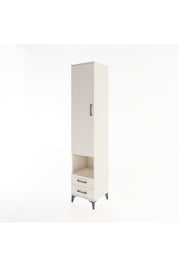 Hyperion Dolap 5 Raflı 2 Çekmeceli Tek Kapaklı 44x44x221 Aytaşı-Aytaşı