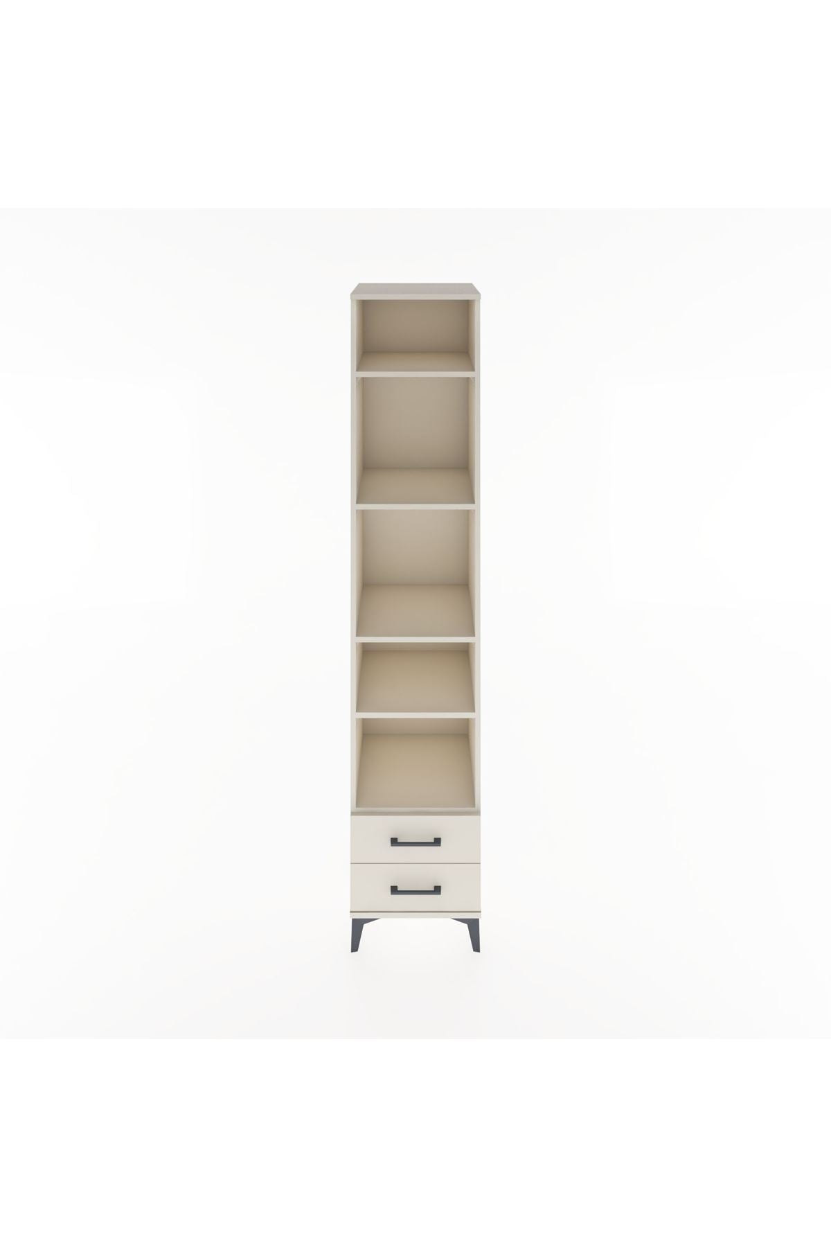 Hyperion Dolap 5 Raflı 2 Çekmeceli 44x44x221 Aytaşı-Aytaşı