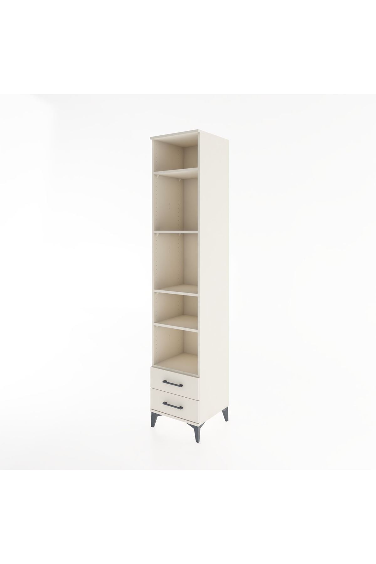 Hyperion Dolap 5 Raflı 2 Çekmeceli 44x44x221 Aytaşı-Aytaşı