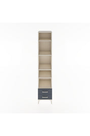 Hyperion Dolap 5 Raflı 2 Çekmeceli 44x44x221 Aytaşı-Antrasit