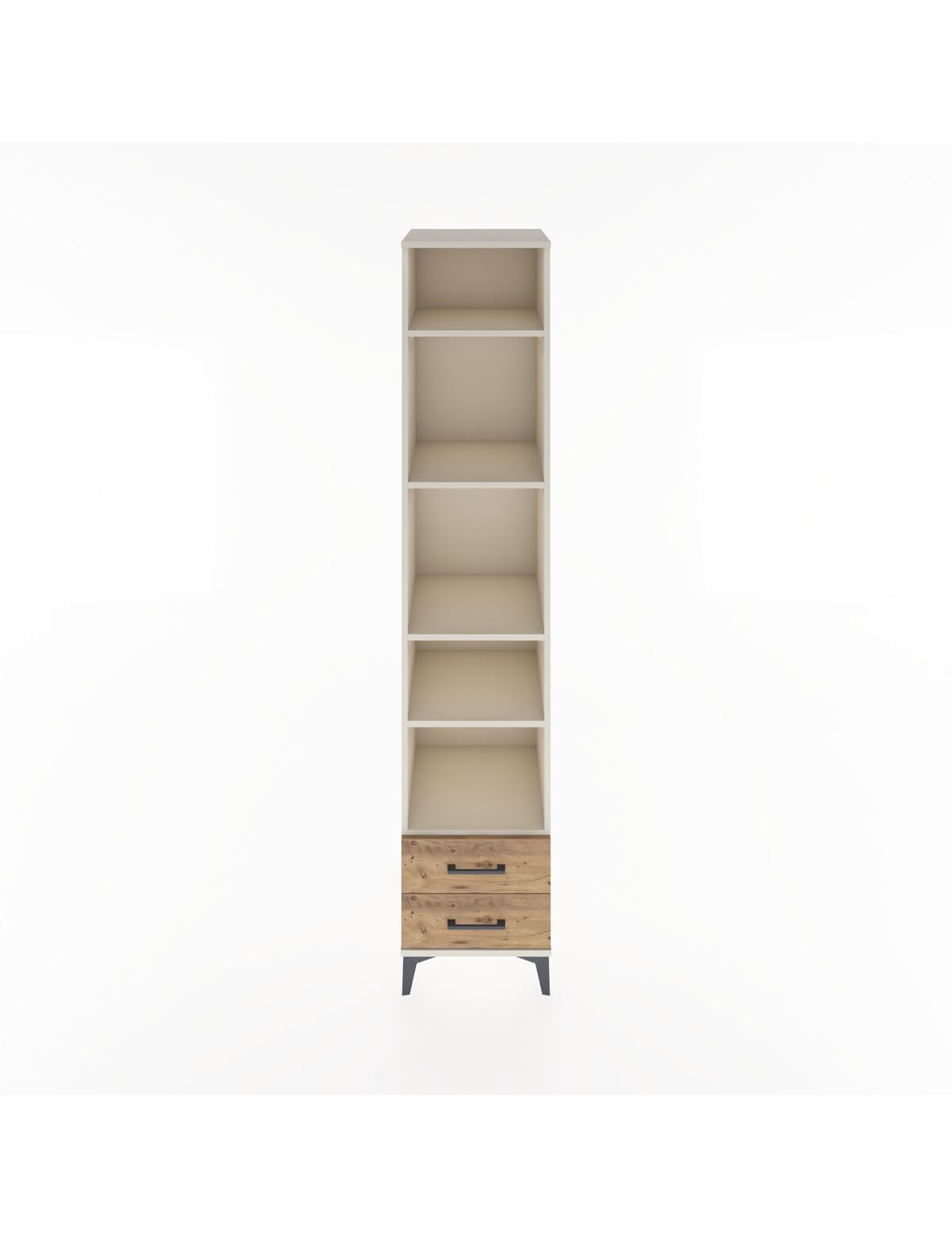 Hyperion Dolap 5 Raflı 2 Çekmeceli 44x44x221 Aytaşı-Çam