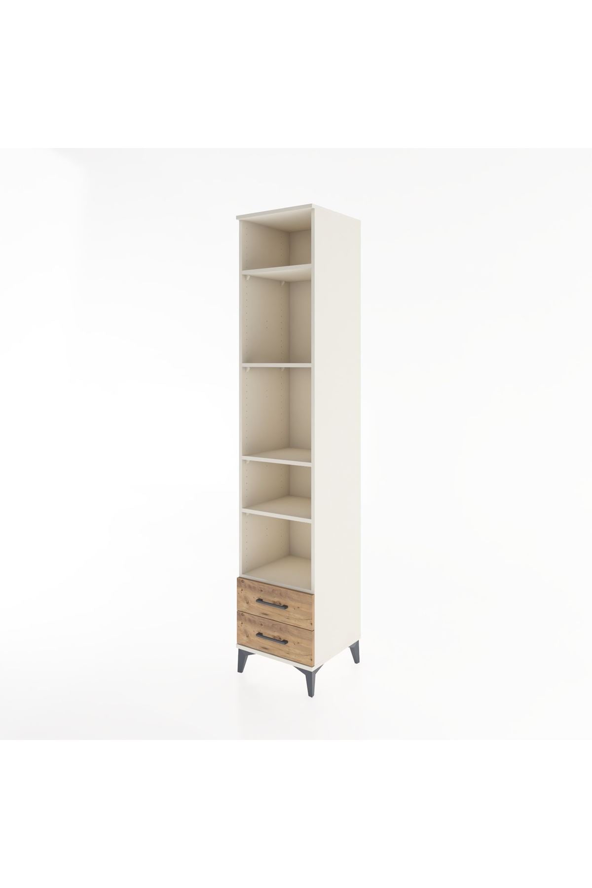 Hyperion Dolap 5 Raflı 2 Çekmeceli 44x44x221 Aytaşı-Çam