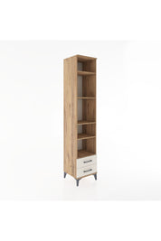 Hyperion Dolap 5 Raflı 2 Çekmeceli 44x44x221 Çam-Aytaşı