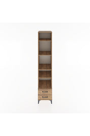 Hyperion Dolap 5 Raflı 2 Çekmeceli 44x44x221 Çam-Çam