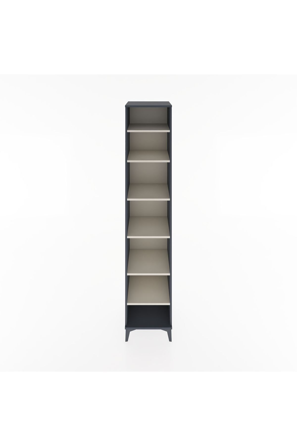 Hyperion Dolap 6 Raflı 44x44x221 Antrasit-Aytaşı