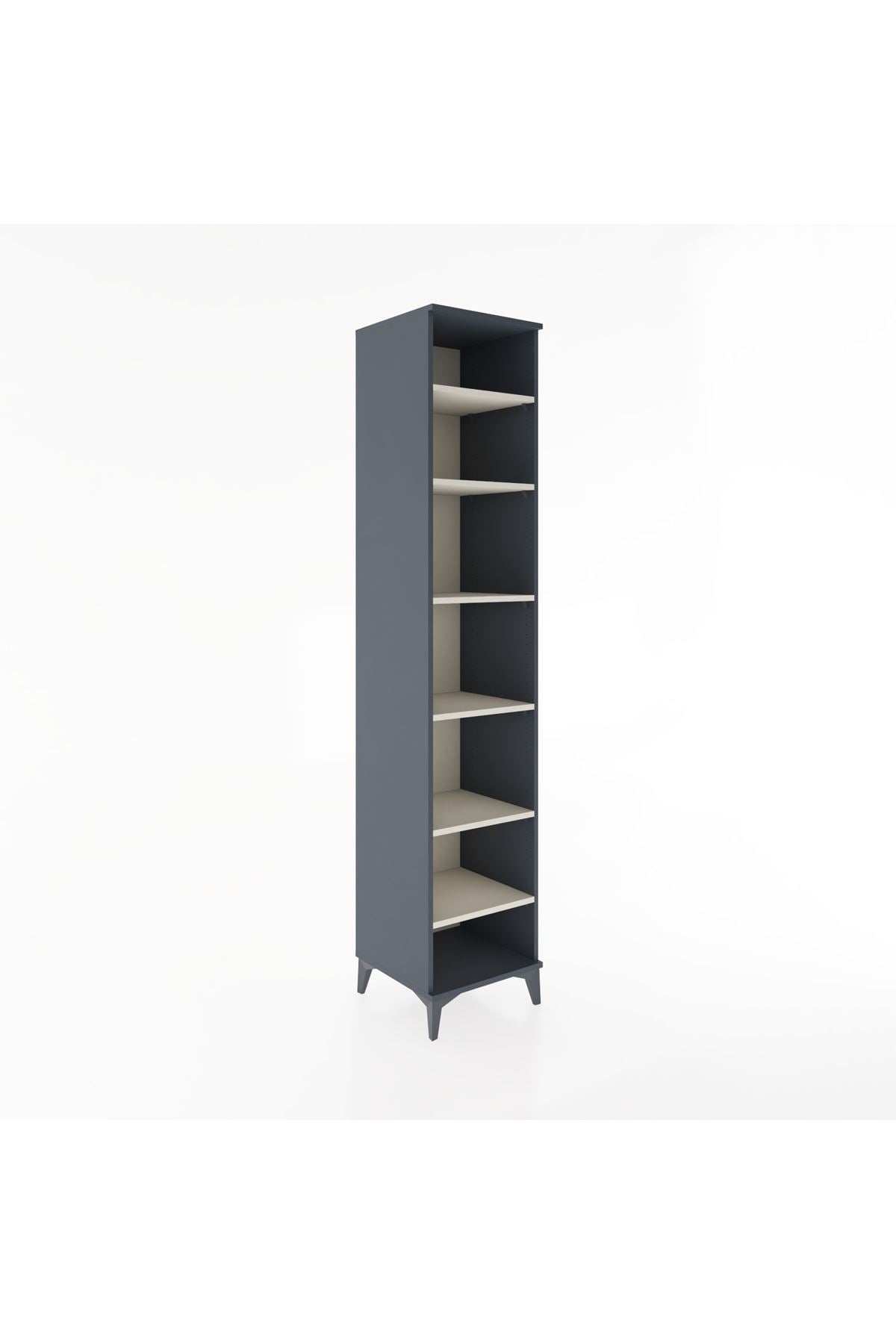 Hyperion Dolap 6 Raflı 44x44x221 Antrasit-Aytaşı