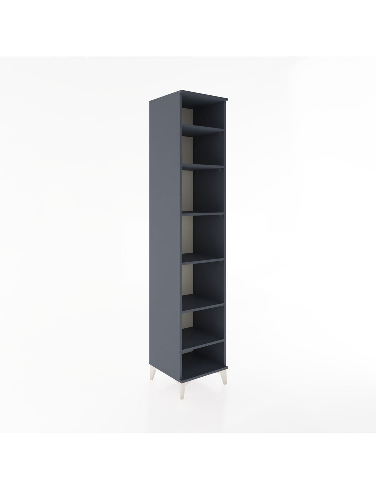 Hyperion Dolap 6 Raflı 44x44x221 Antrasit-Antrasit