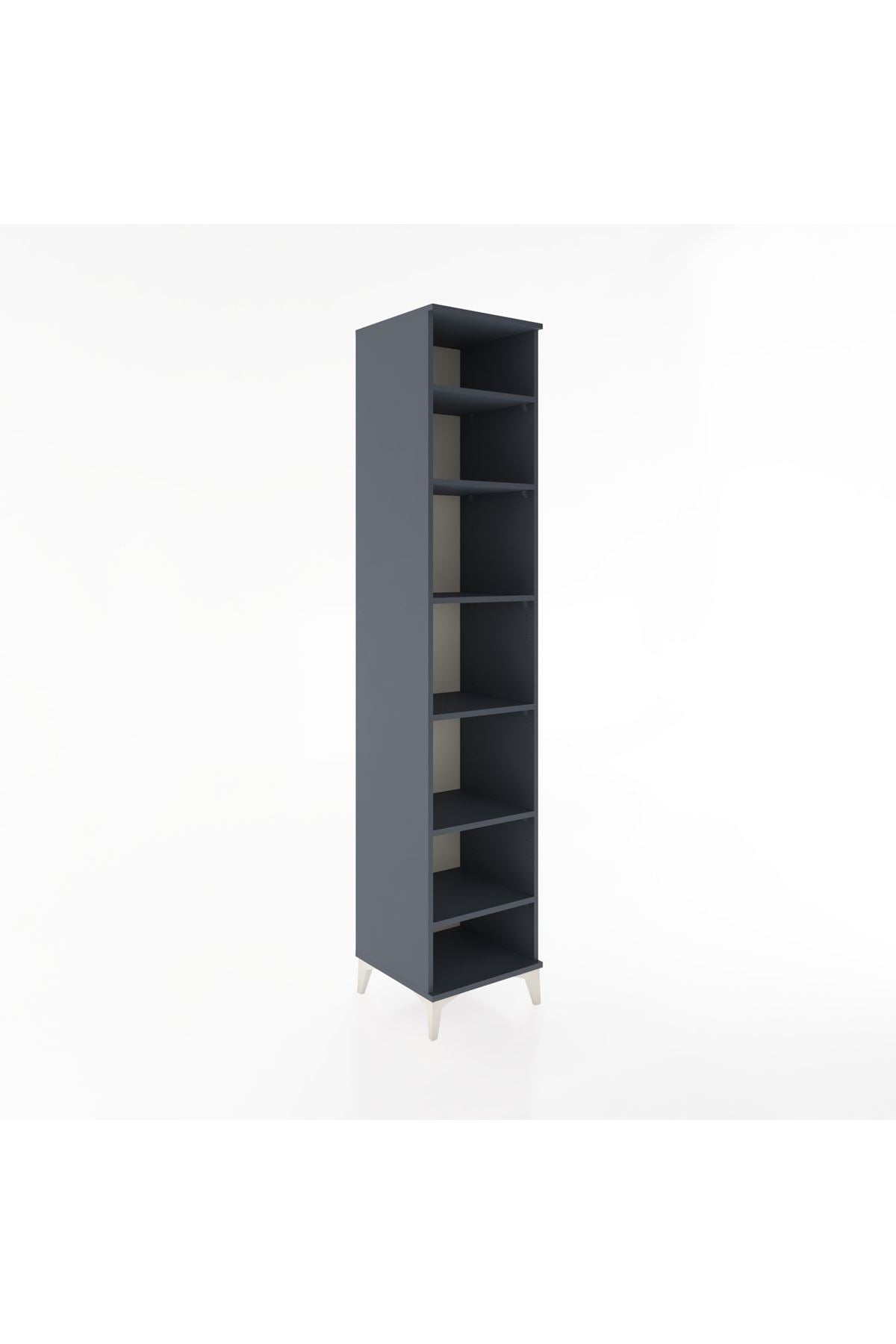 Hyperion Dolap 6 Raflı 44x44x221 Antrasit-Antrasit