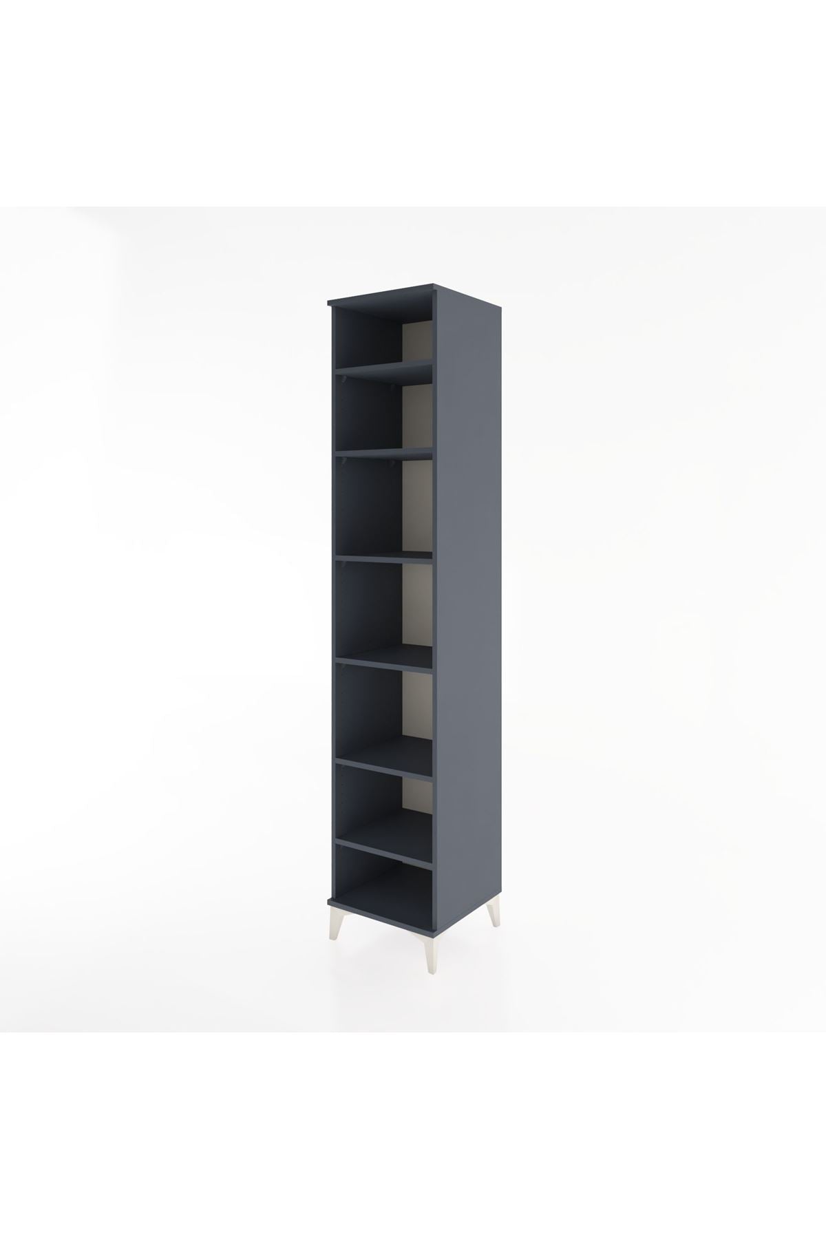 Hyperion Dolap 6 Raflı 44x44x221 Antrasit-Antrasit