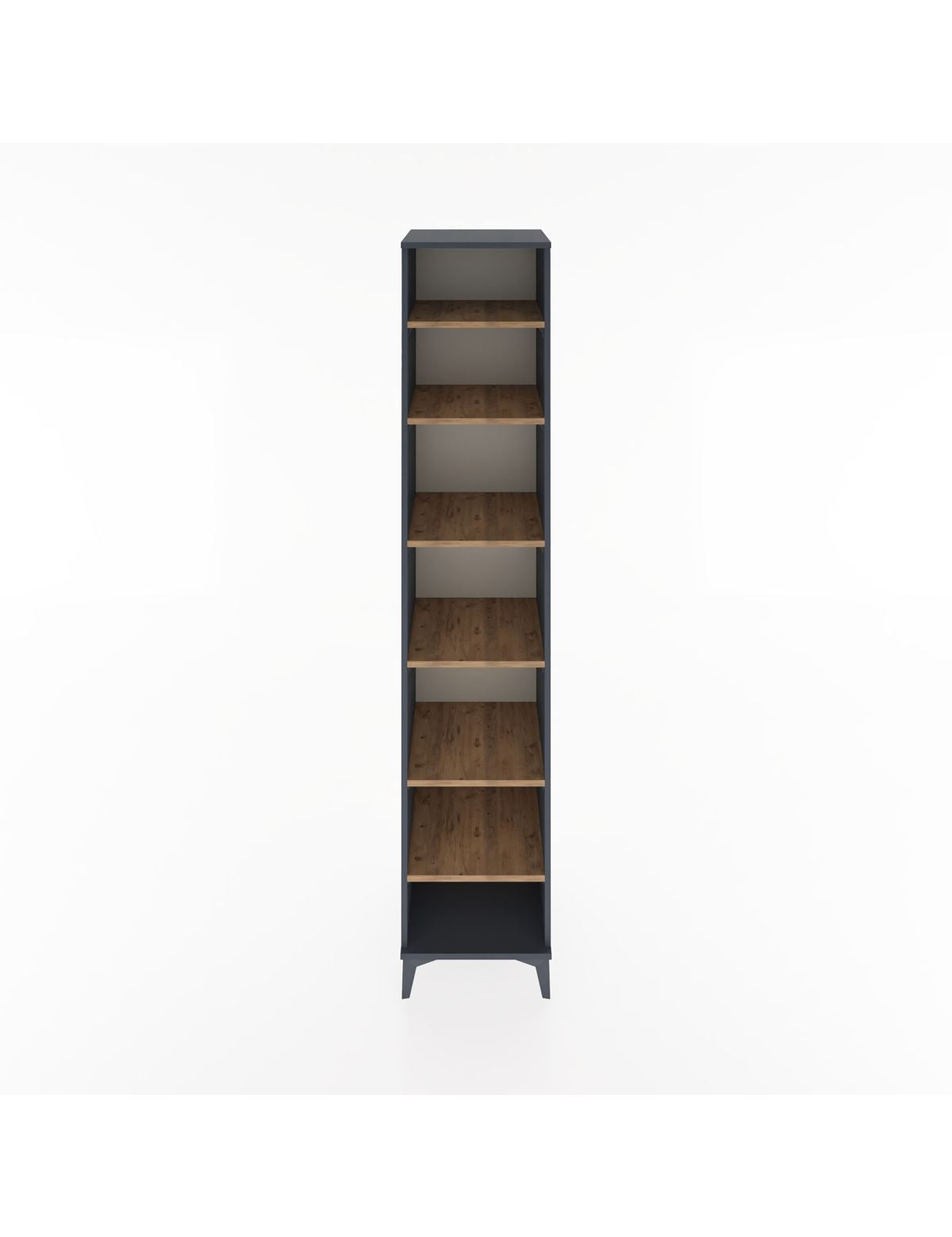 Hyperion Dolap 6 Raflı 44x44x221 Antrasit-Çam