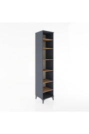 Hyperion Dolap 6 Raflı 44x44x221 Antrasit-Çam