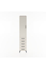 Hyperion Dolap 2 Raflı 5 Çekmeceli Tek Askılı 44x44x221 Aytaşı-Aytaşı