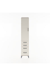 Hyperion Dolap 2 Raflı 4 Çekmeceli Tek Askılı 44x44x221 Aytaşı-Aytaşı