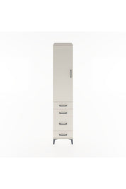 Hyperion Dolap 2 Raflı 4 Çekmeceli Tek Askılı 44x44x221 Aytaşı-Aytaşı