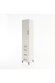 Hyperion Dolap 2 Raflı 4 Çekmeceli Tek Askılı 44x44x221 Aytaşı-Aytaşı