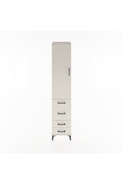 Hyperion Dolap 2 Raflı 4 Çekmeceli Tek Askılı 44x44x221 Aytaşı-Aytaşı