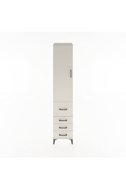 Hyperion Dolap 2 Raflı 4 Çekmeceli Tek Askılı 44x44x221 Aytaşı-Aytaşı