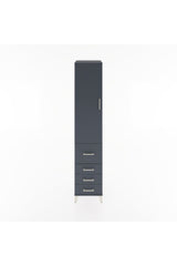 Hyperion Dolap 2 Raflı 4 Çekmeceli Tek Askılı 44x44x221