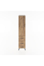 Hyperion Dolap 2 Raflı 3 Çekmeceli Tek Askılı 44x44x221 Aytaşı-Çam