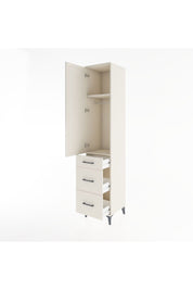 Hyperion Dolap 2 Raflı 3 Çekmeceli Tek Askılı 44x44x221 Aytaşı-Aytaşı