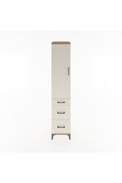 Hyperion Dolap 2 Raflı 3 Çekmeceli Tek Askılı 44x44x221 Çam-Aytaşı