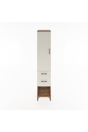 Hyperion Dolap 2 Raflı 2 Çekmeceli Tek Askılı 44x44x221 Çam-Aytaşı