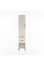 Hyperion Dolap 3 Raflı 2 Çekmeceli Tek Kapaklı 44x44x221 Aytaşı-Aytaşı