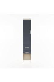 Hyperion Dolap 2 Raflı 2 Çekmeceli Tek Askılı 44x44x221 Aytaşı-Antrasit