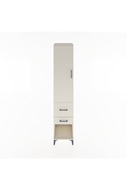 Hyperion Dolap 3 Raflı 2 Çekmeceli Tek Kapaklı 44x44x221 Aytaşı-Aytaşı