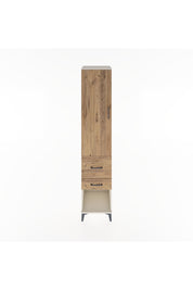 Hyperion Dolap 3 Raflı 2 Çekmeceli Tek Kapaklı 44x44x221 Aytaşı-Çam