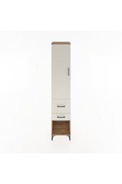 Hyperion Dolap 3 Raflı 2 Çekmeceli Tek Kapaklı 44x44x221 Çam-Aytaşı